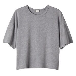 Aritzia Wilfred Free Lounge Tshirt - heather dover grey small NWT soft gray top